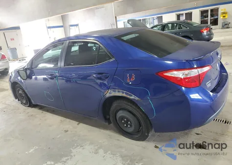 2016 Toyota Corolla L из США, поврежденный, VIN 2T1BURHE3GC525104